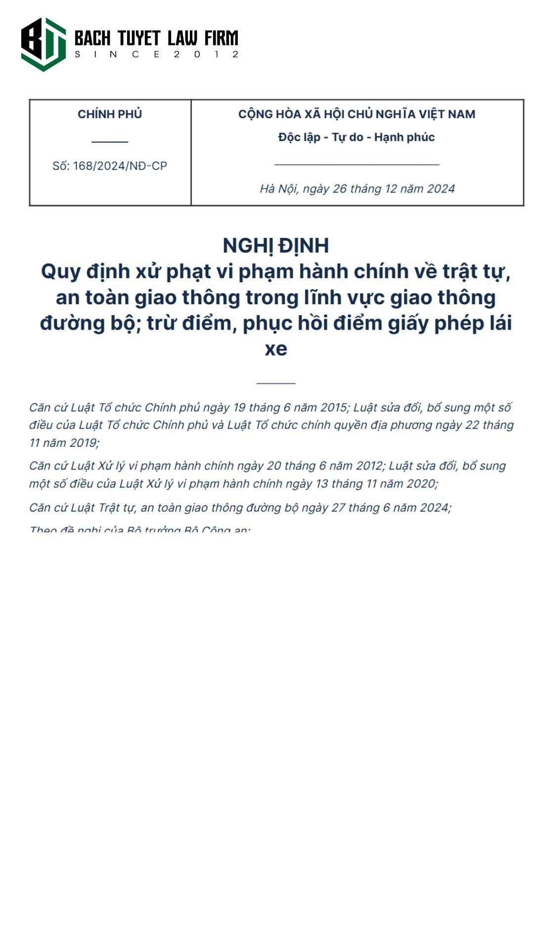 Hãng Luật Bạch Tuyết