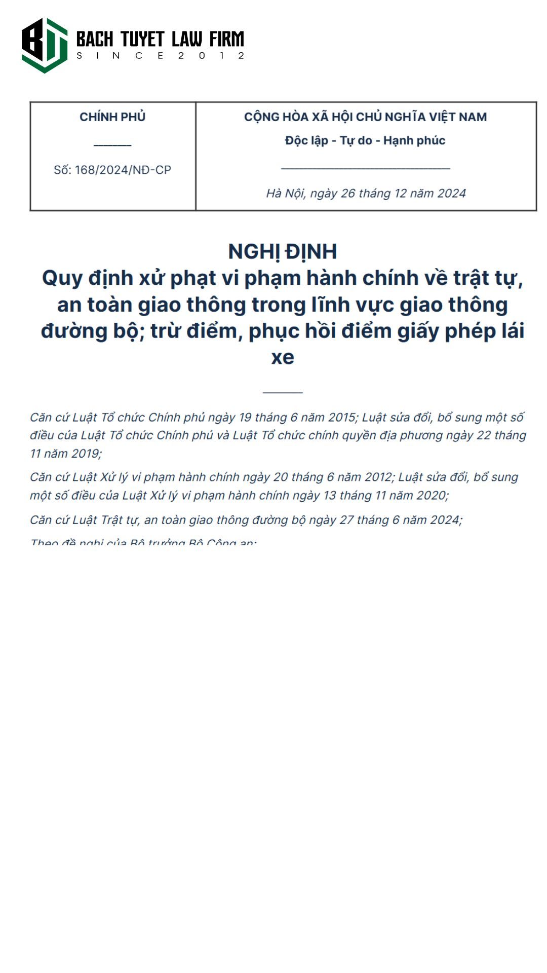 Hãng Luật Bạch Tuyết