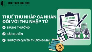 Thuế thu nhập cá nhân đối với thu nhập từ trúng thưởng, bản quyền, nhượng quyền thương mại 2026