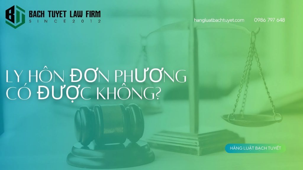 Ly hôn đơn phương có được không?
